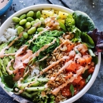 Hawaiian salmon bowl